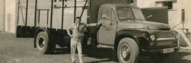 fotos antiguas de canarias hombre con camion en las islas canarias tenerife españa imagenes