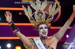 fotos de la gala drag queen carnavales en las palmas ganador del certamen en las islas canarias españa