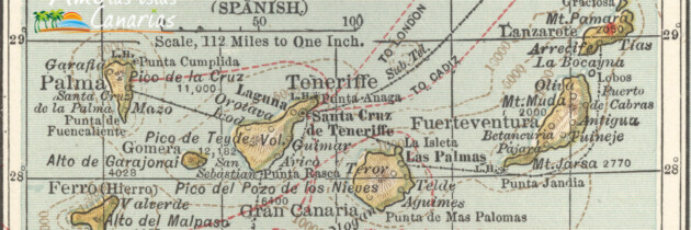 imagen del cuaderno de geografia de las islas canarias documentos antiguos fotos españa