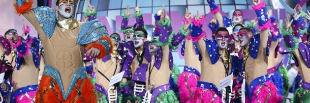 murga los mamelucos en el carnaval de santa cruz de tenerife islas canarias españa fotos de los carnavales